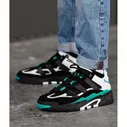Кроссовки Adidas Niteball Black/White/Sub Green