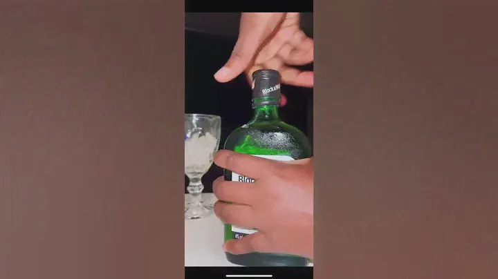 Black and white whiskey