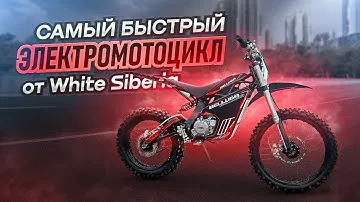 Электромотоцикл White Siberia Belluga обзор. Рыба моей мечты.