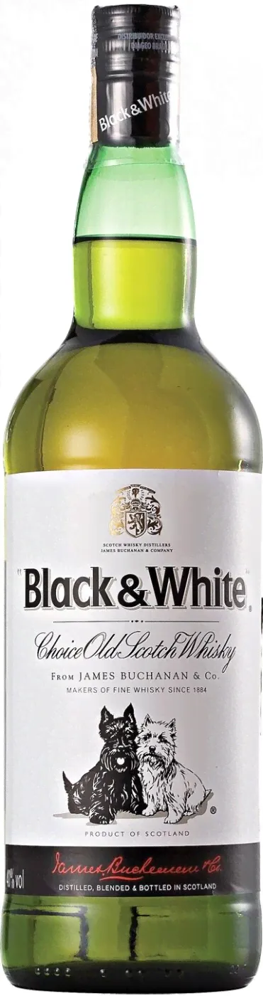 Виски шотландский «Black & White»-0